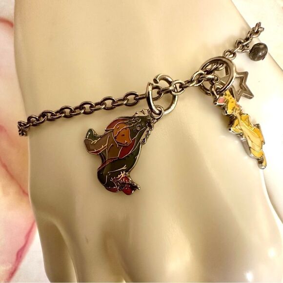 Disney silver tone Eyore charm bracelet - Picture 3 of 8